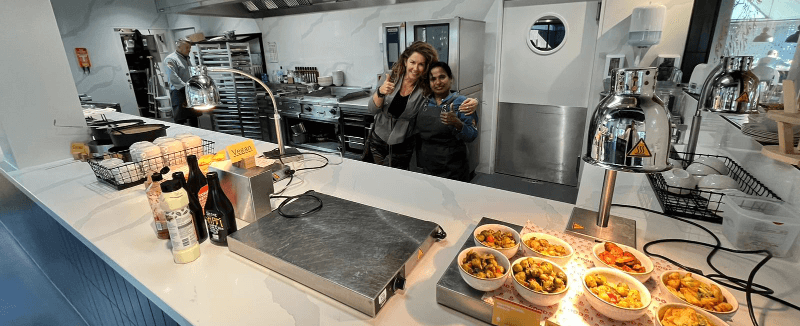 Sima en Sandra Kloek van AM match