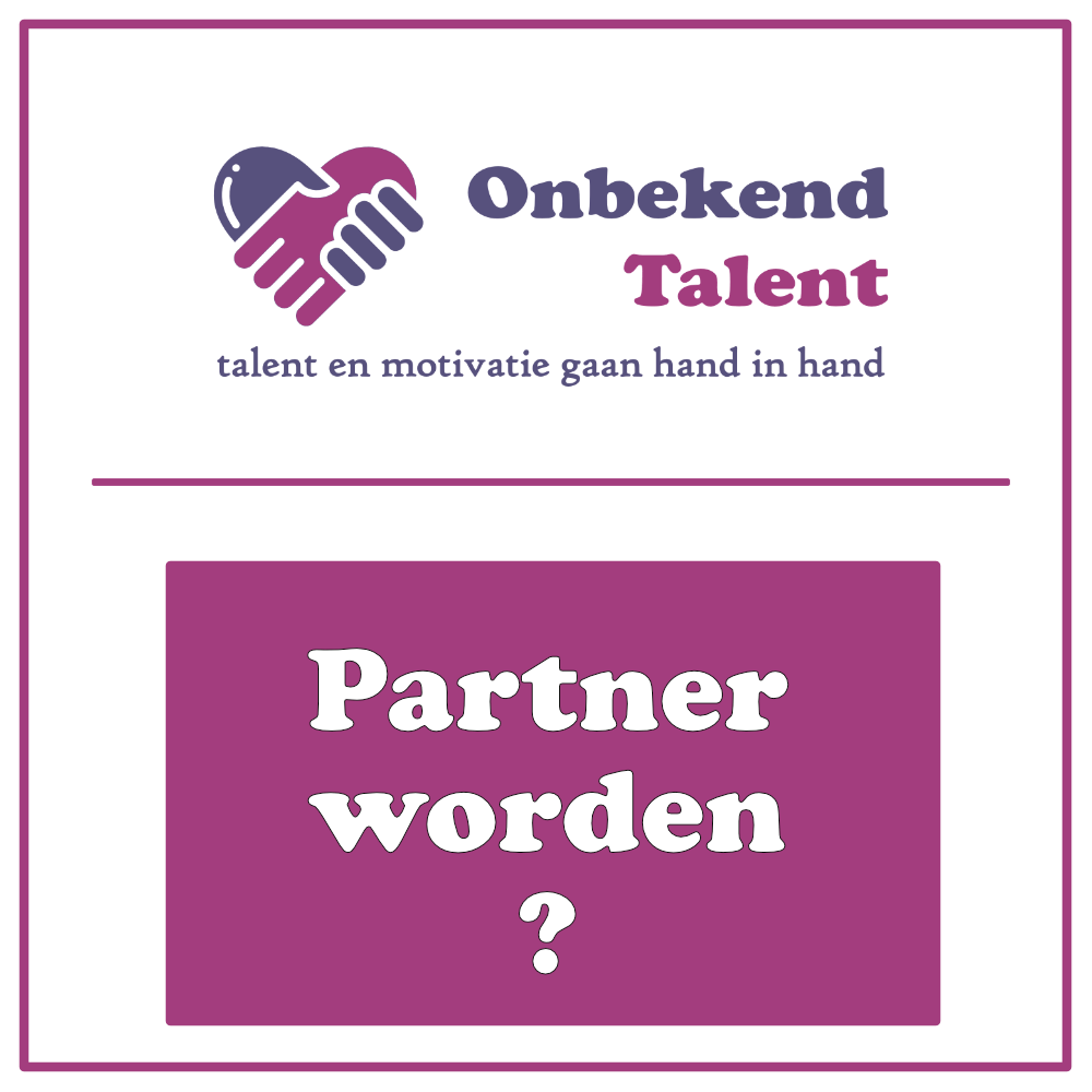 Partner worden van Onbekend Talent?