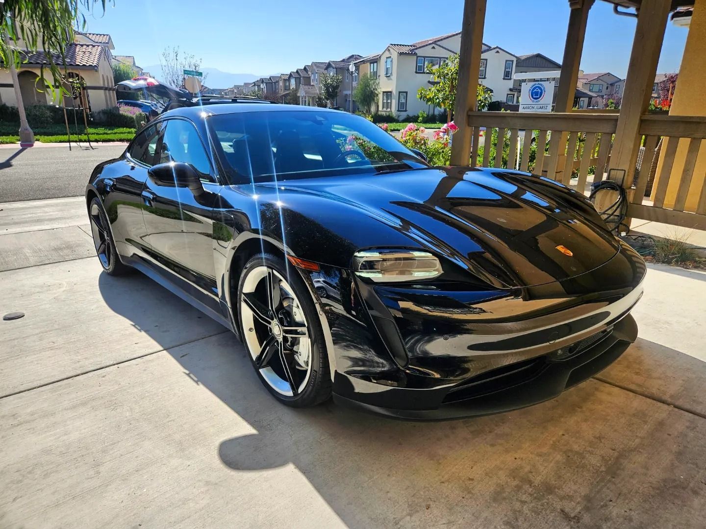 Black Car Paint Correction