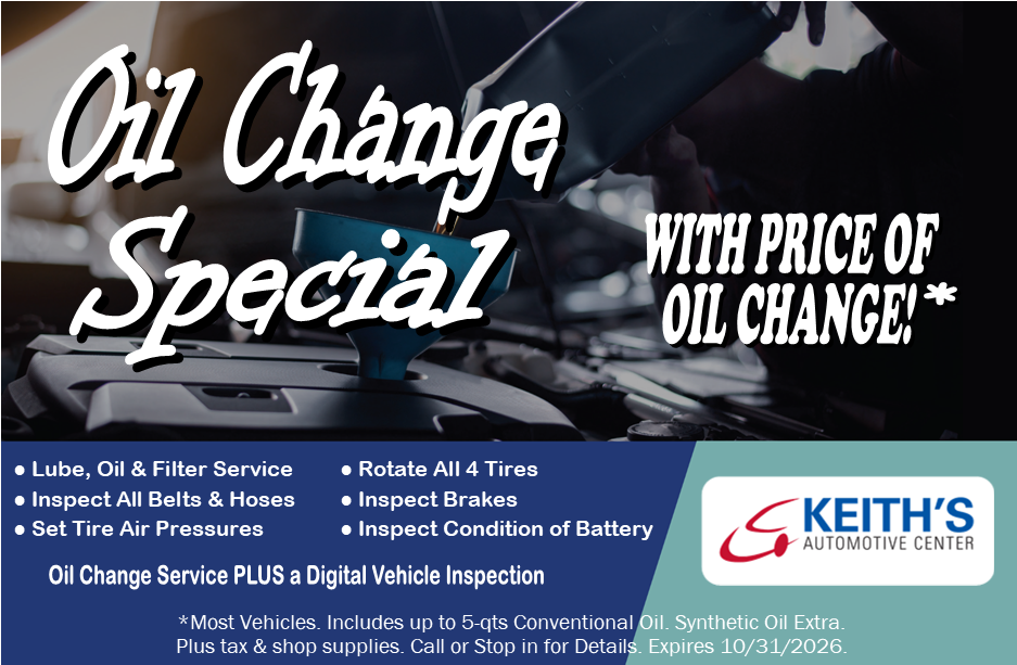 February Offer | Keith's Automotive Center