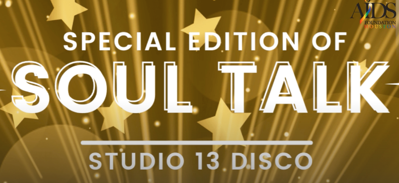 A poster for a special edition of soul talk studio 13 disco