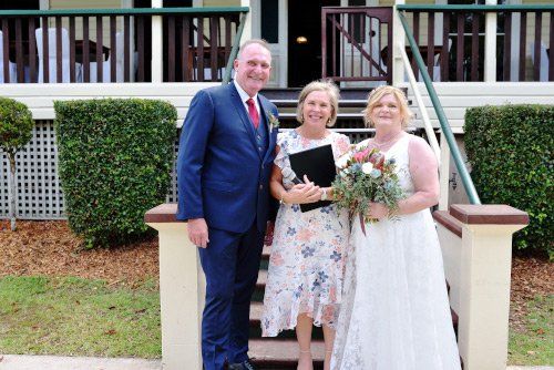 Mick and Christine's wedding photo