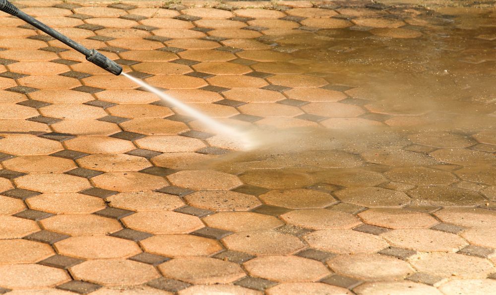High-pressure Water Spray Cleans — Pressure Perfect Cleaning Solutions in Queanbeyan, NSW