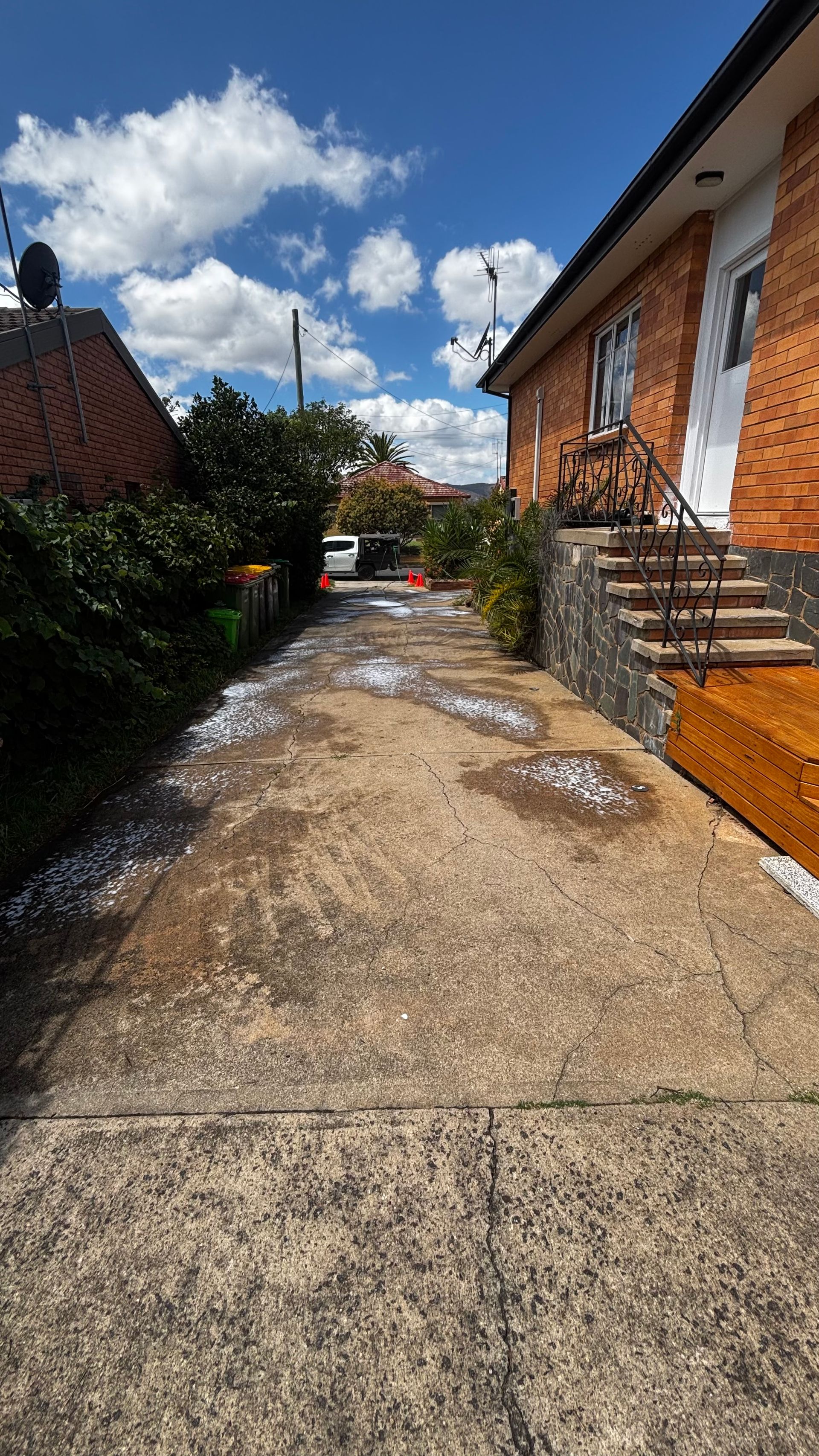 Residential Driveway Cleaning — Pressure Perfect Cleaning Solutions in Yass, NSW