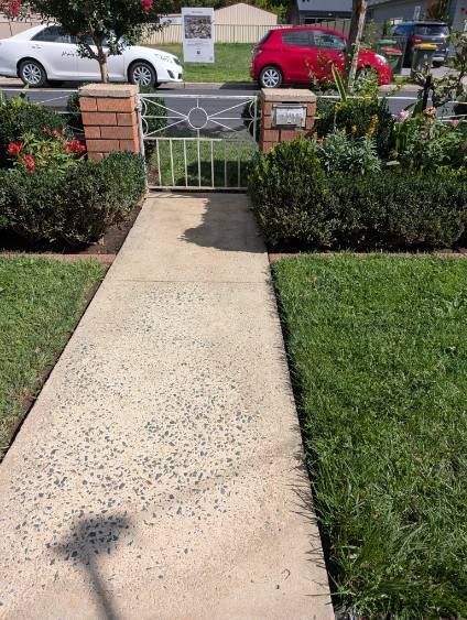 Footpath — Pressure Perfect Cleaning Solutions in Yass, NSW