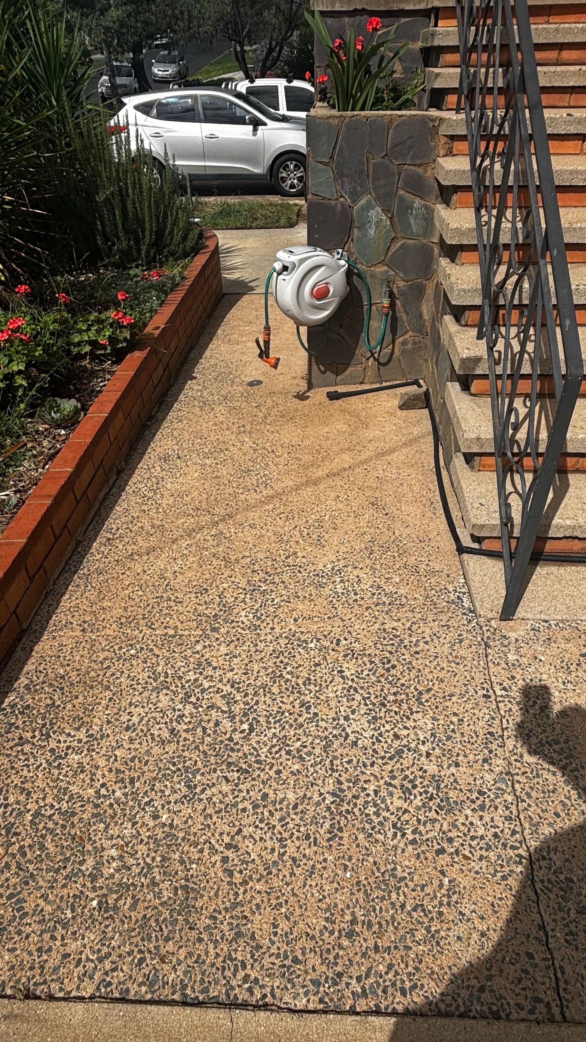 Cleaning Footpath — Pressure Perfect Cleaning Solutions in Bungendore, NSW