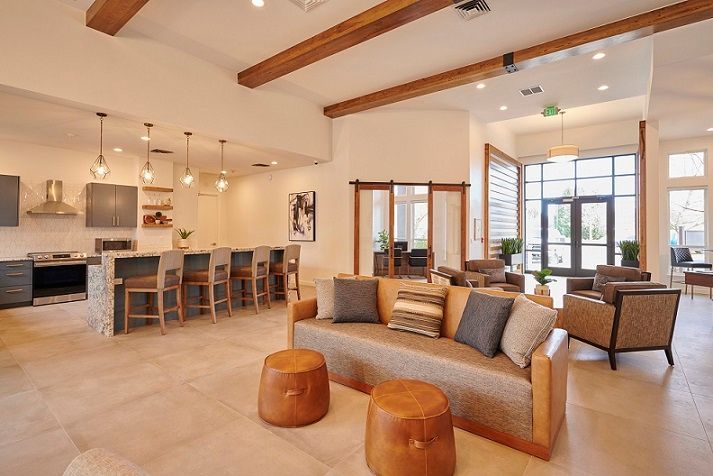 Lounge area with kitchen — Apartments for Rent Boise