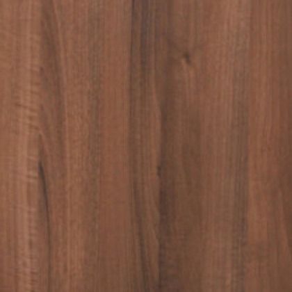 Close-up of brown wood grain texture with vertical streaks