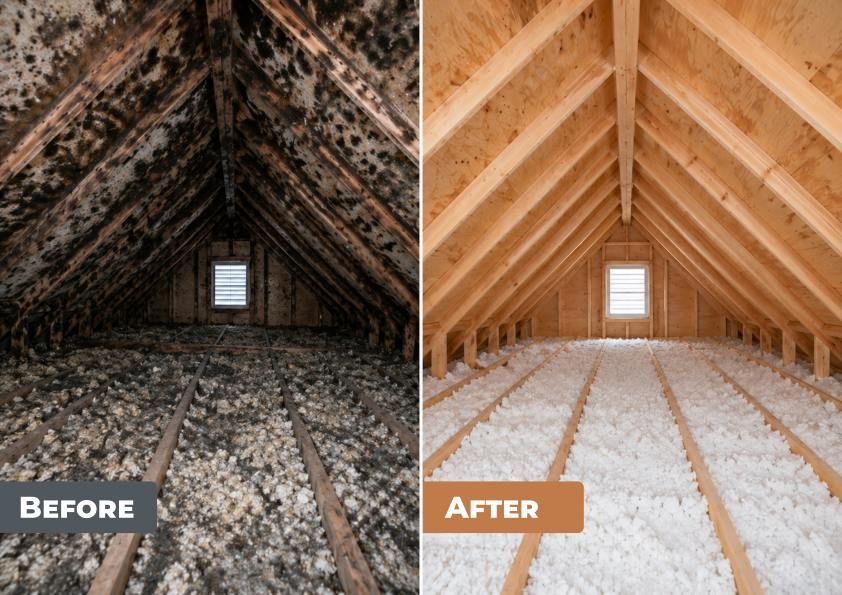 How to Get Rid of Mold in Attic