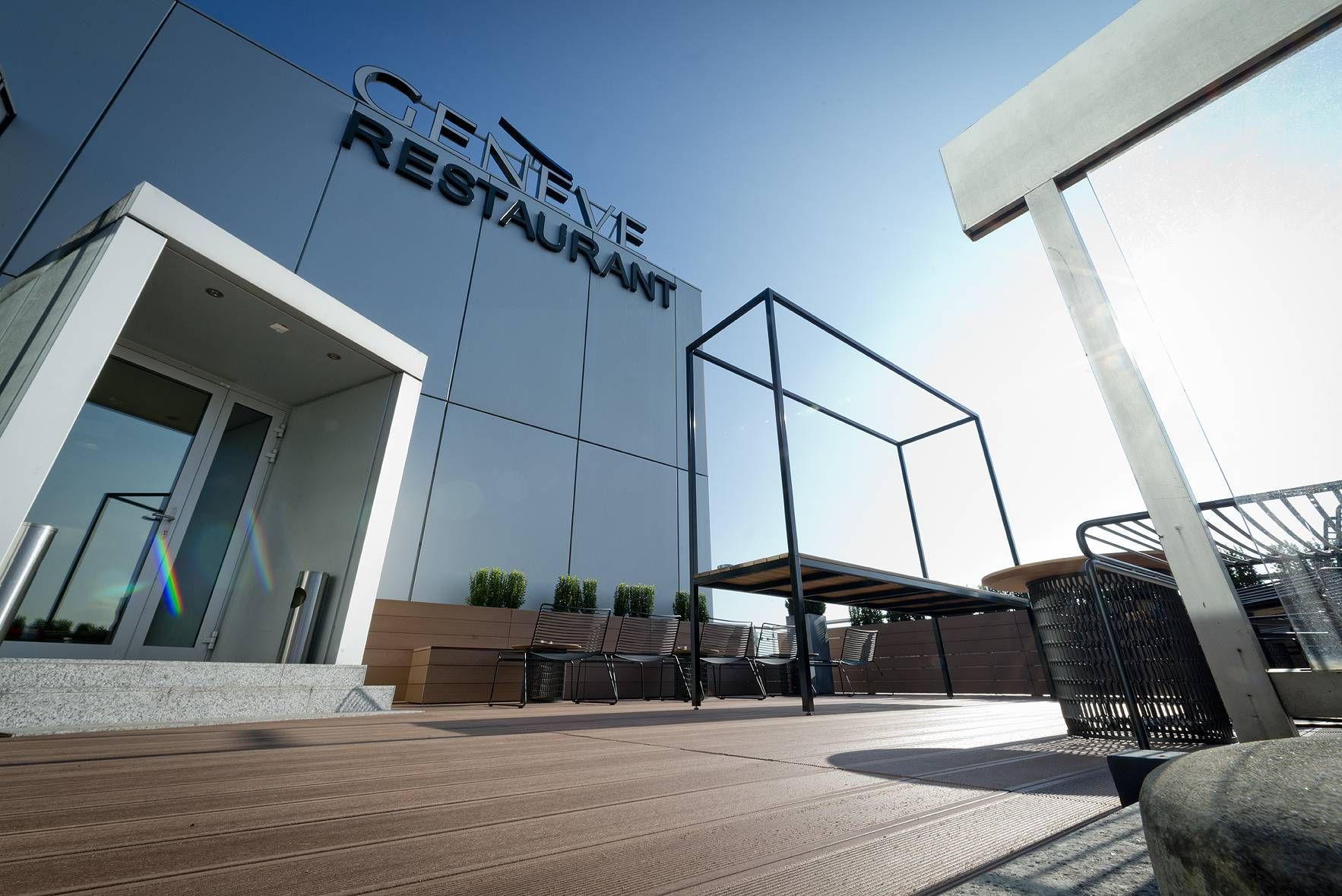 Restaurant Le Chef, Terrasse
