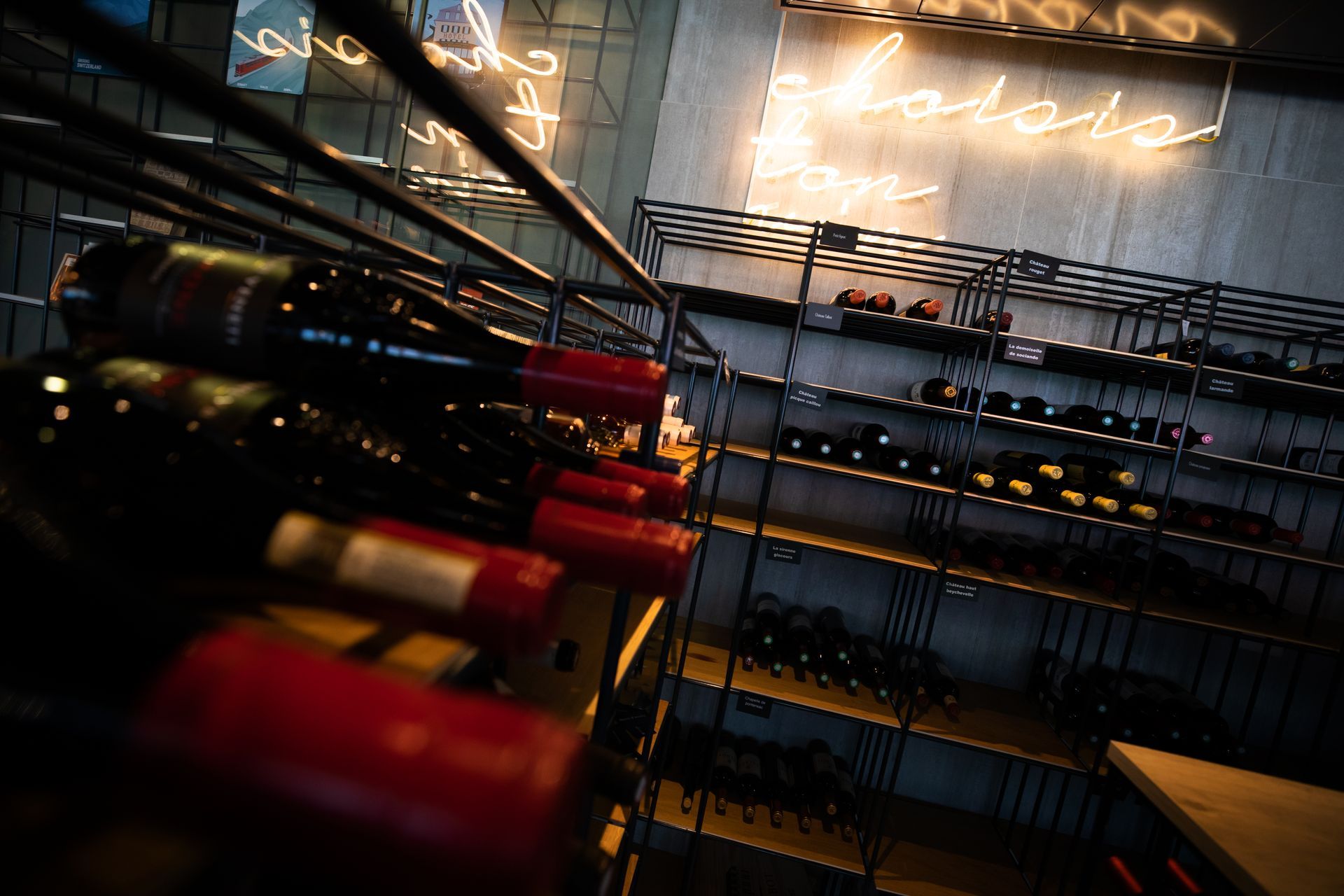 Restaurant Le Chef, Vins et Cave