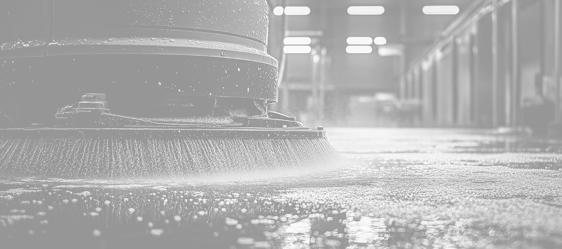 Commercial floor surface degradation showing need for professional floor care program
