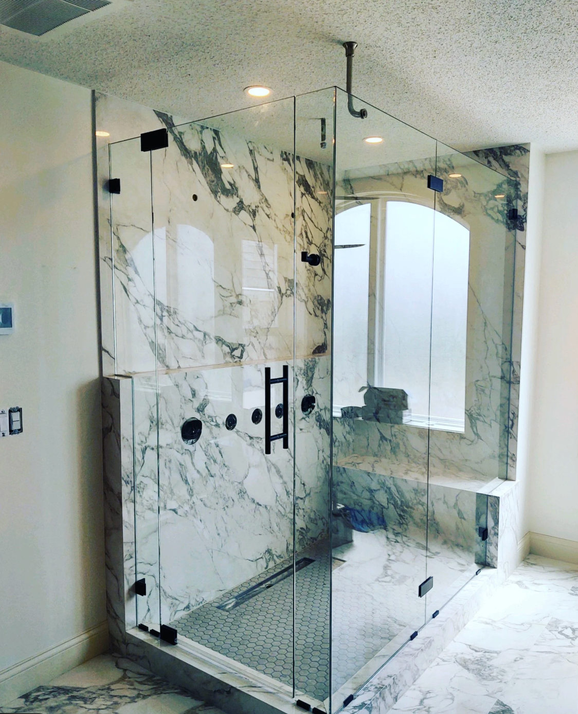 Frameless Shower Glass in West Hollywood, CA | Custom Shower Enclosures
