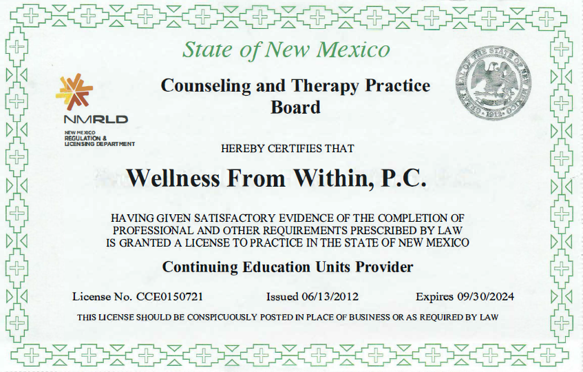 Certificate Certificate