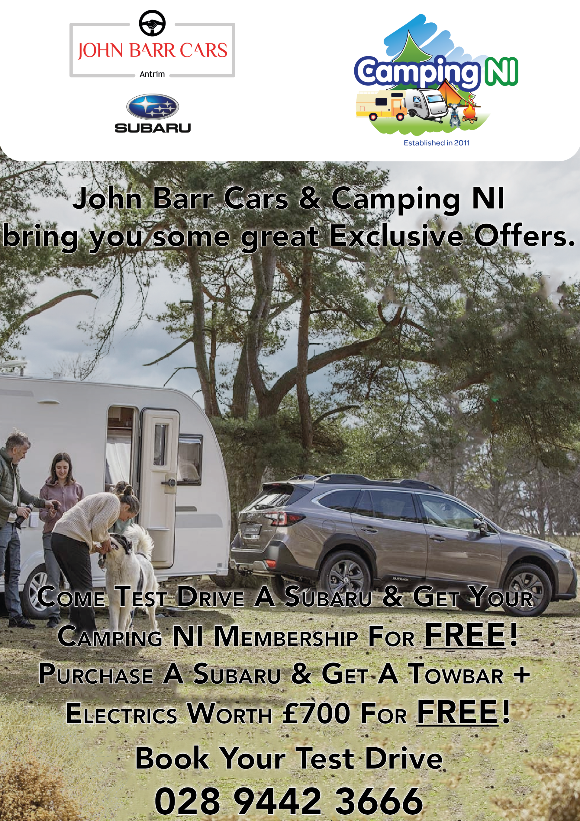 John Barr Cars CampingNI