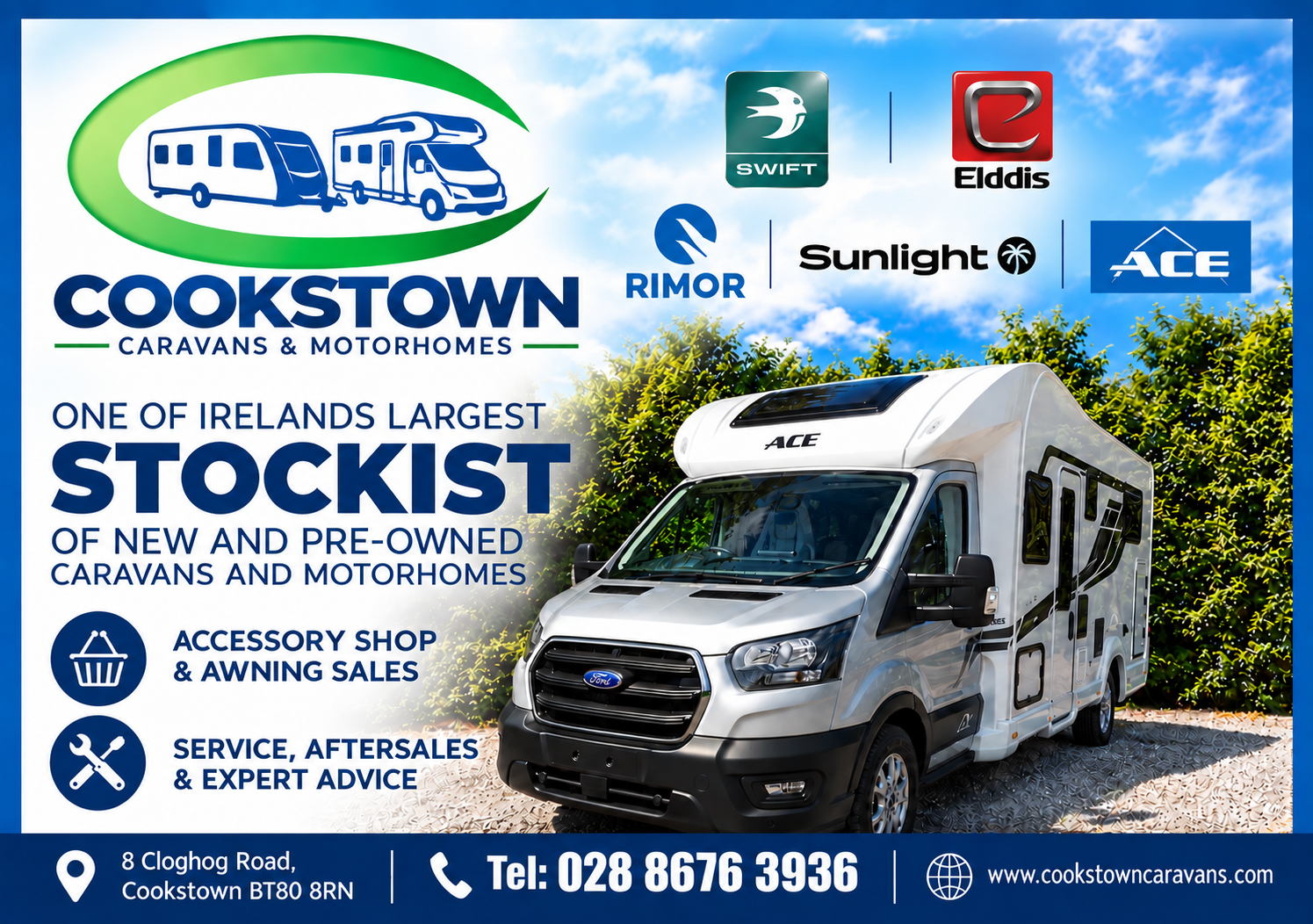 Cookstown Caravans & Motorhomes - Camping Club Card by CampingNI