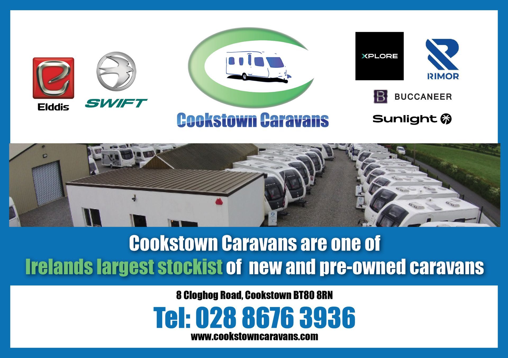 Cookstown Caravans - Camping Club Card by CampingNI
