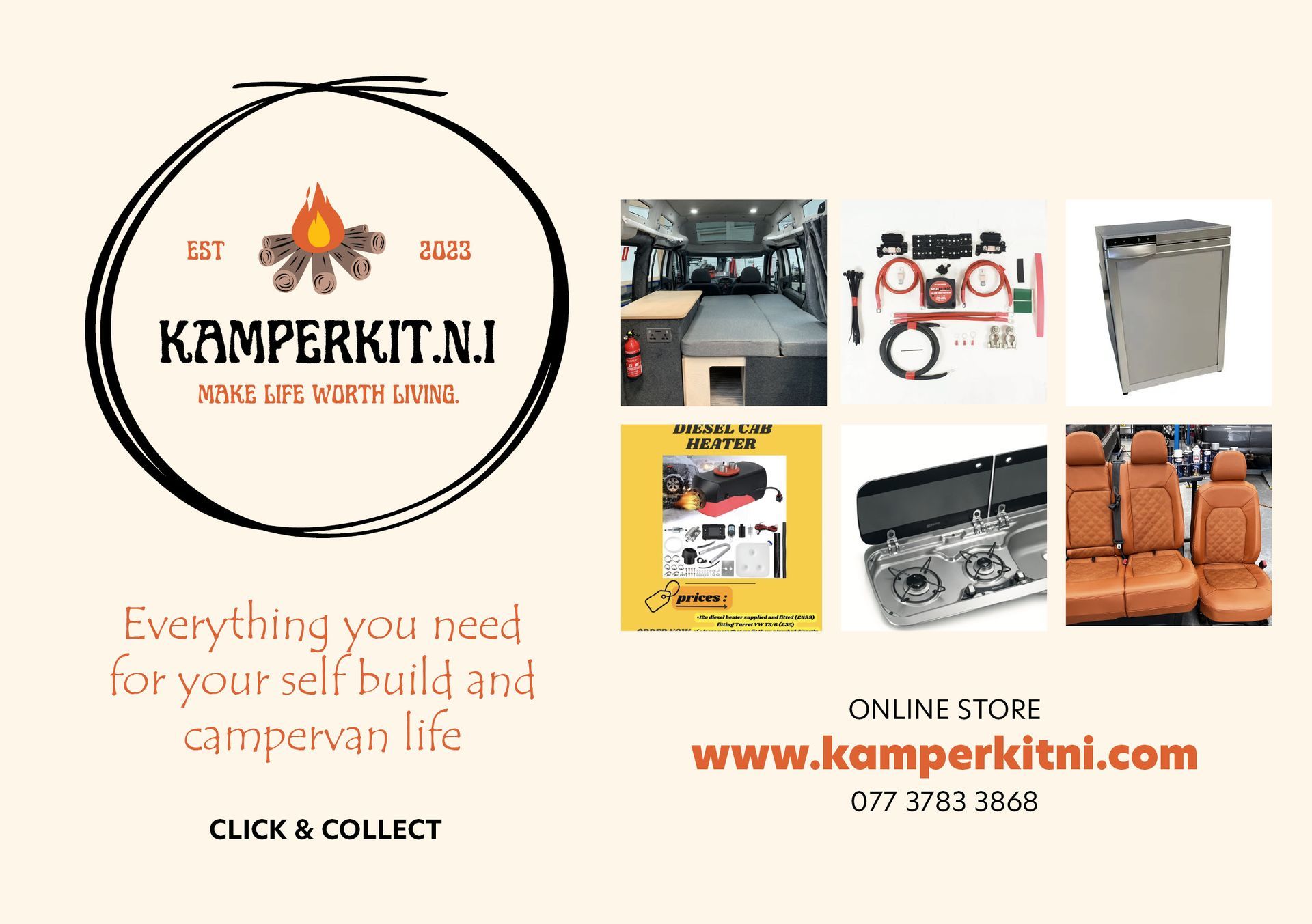 Kamperkit - Camping Club Card by CampingNI
