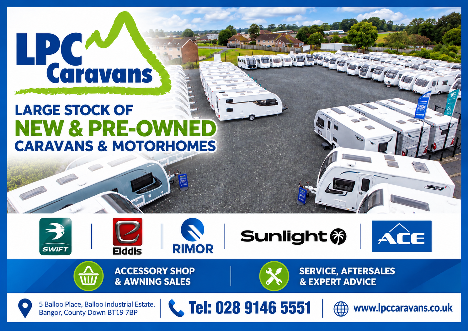 LPC Caravans - Camping Club Card by CampingNI