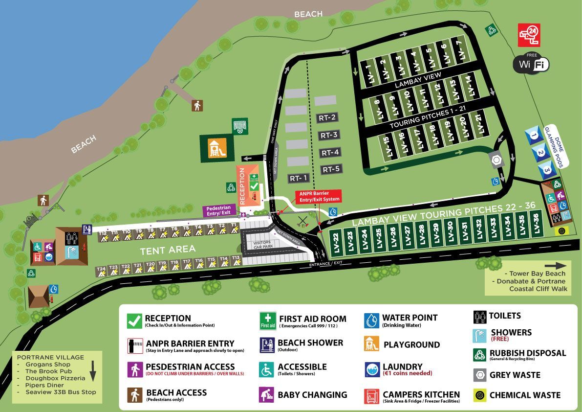 Lynders Holiday Park, Co Dublin Camping Club Card by CampingNI