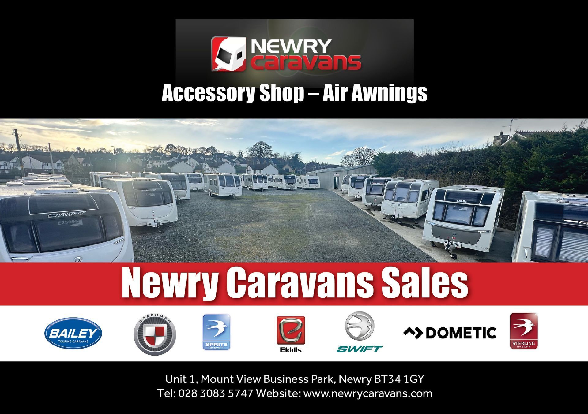 Newry Caravans - Camping Club Card by CampingNI
