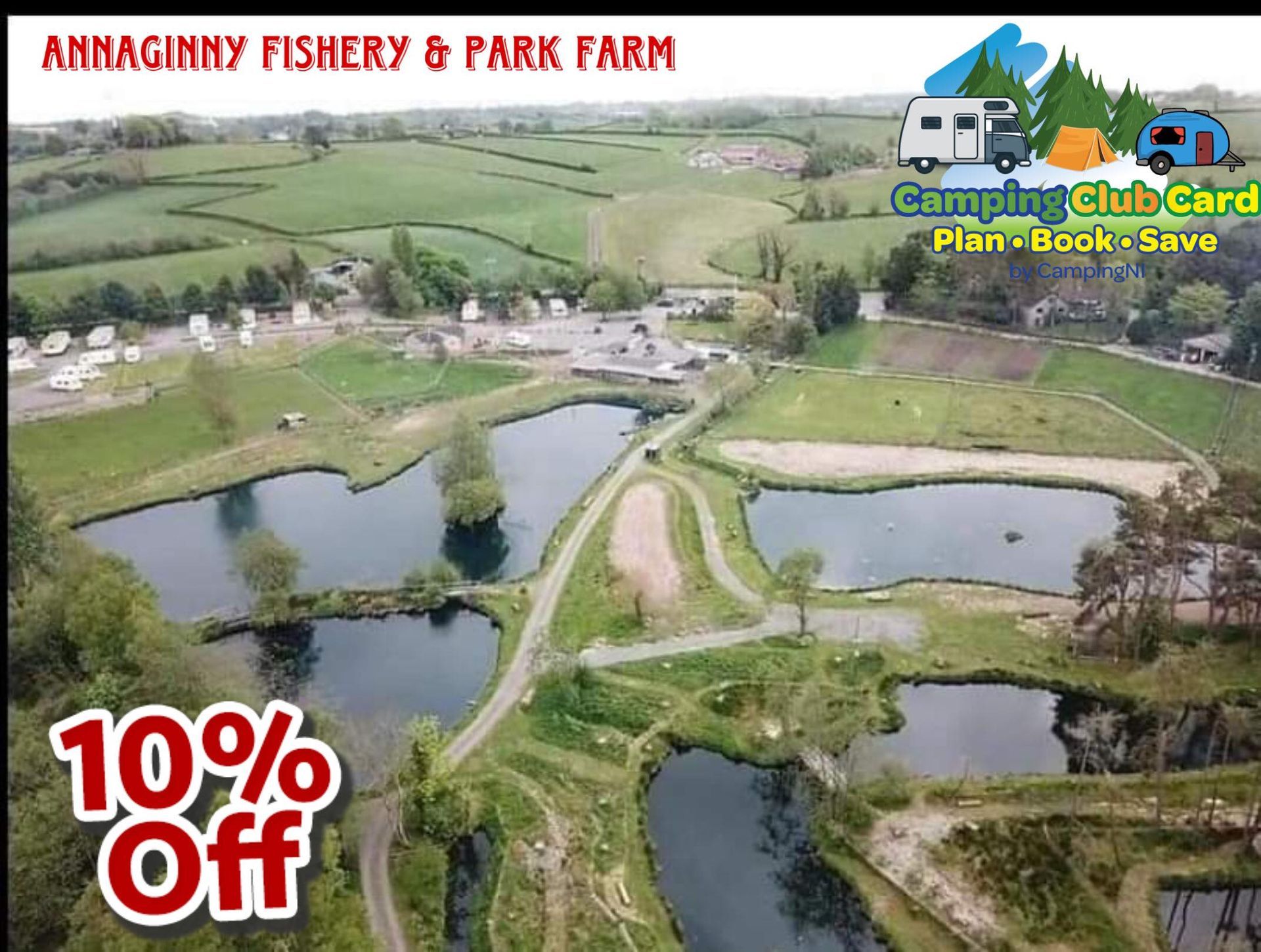 Annaginny Campsite Camping Club Card by CampingNI members discount