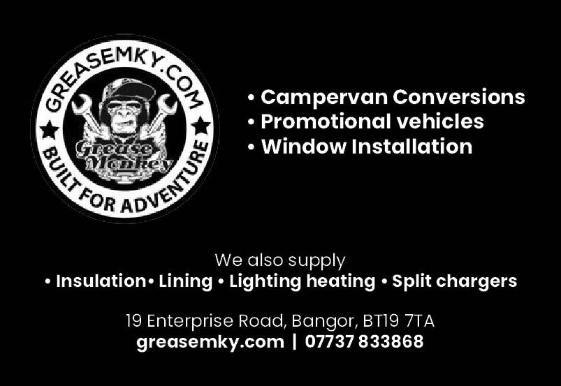 Grease Monkey Campervan Conversions CampingNI Grease Monkey Campervan Conversions CampingNI