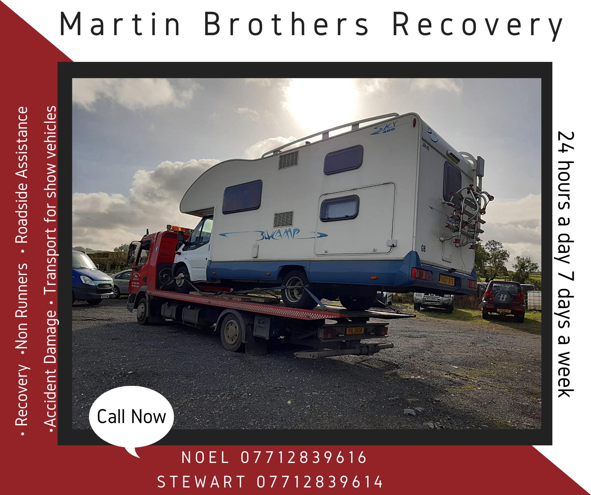 Martin Brothers Breakdown Recovery CampingNI