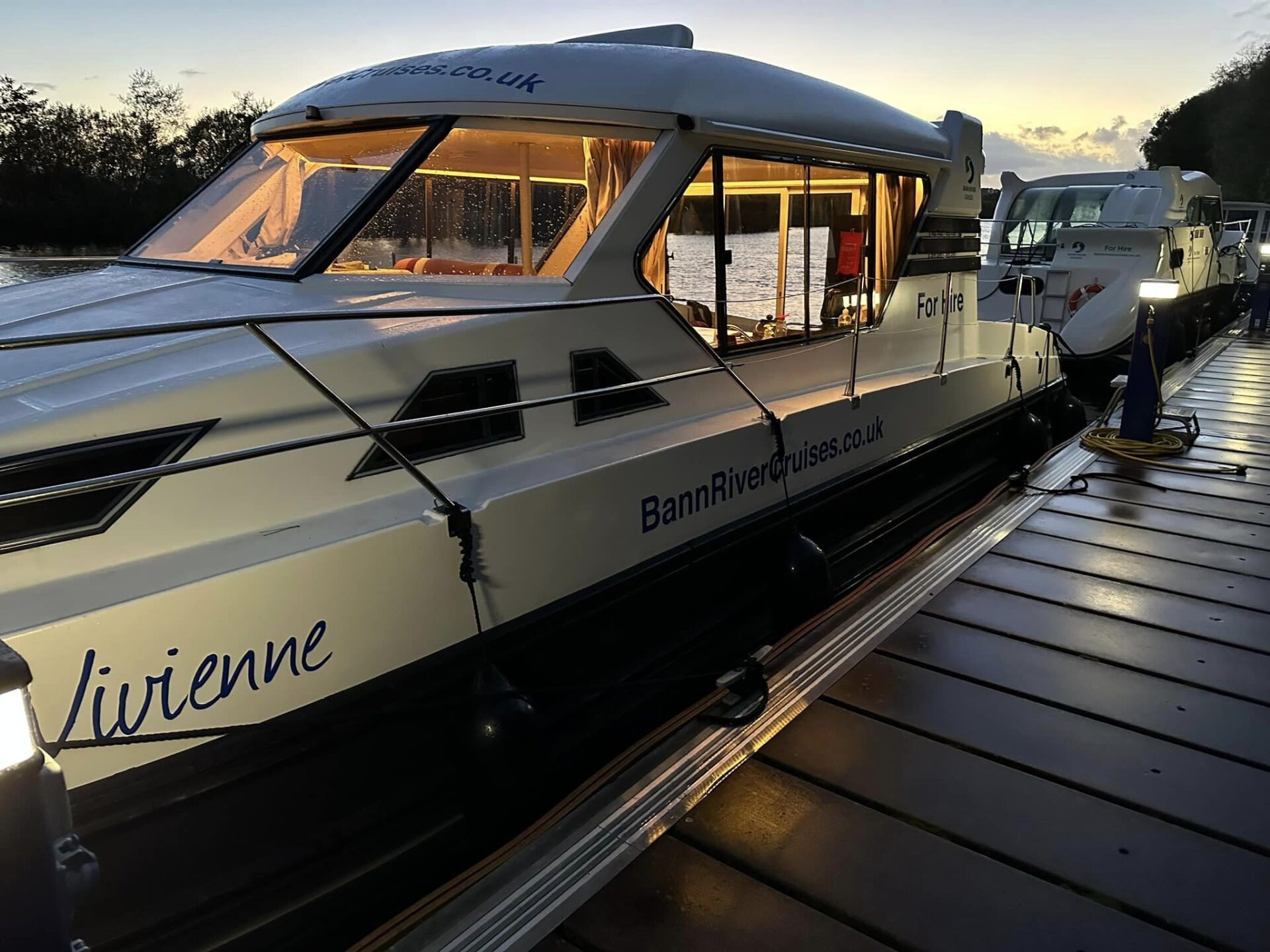 Bann River Cruises Vivienne Boat CampingNI