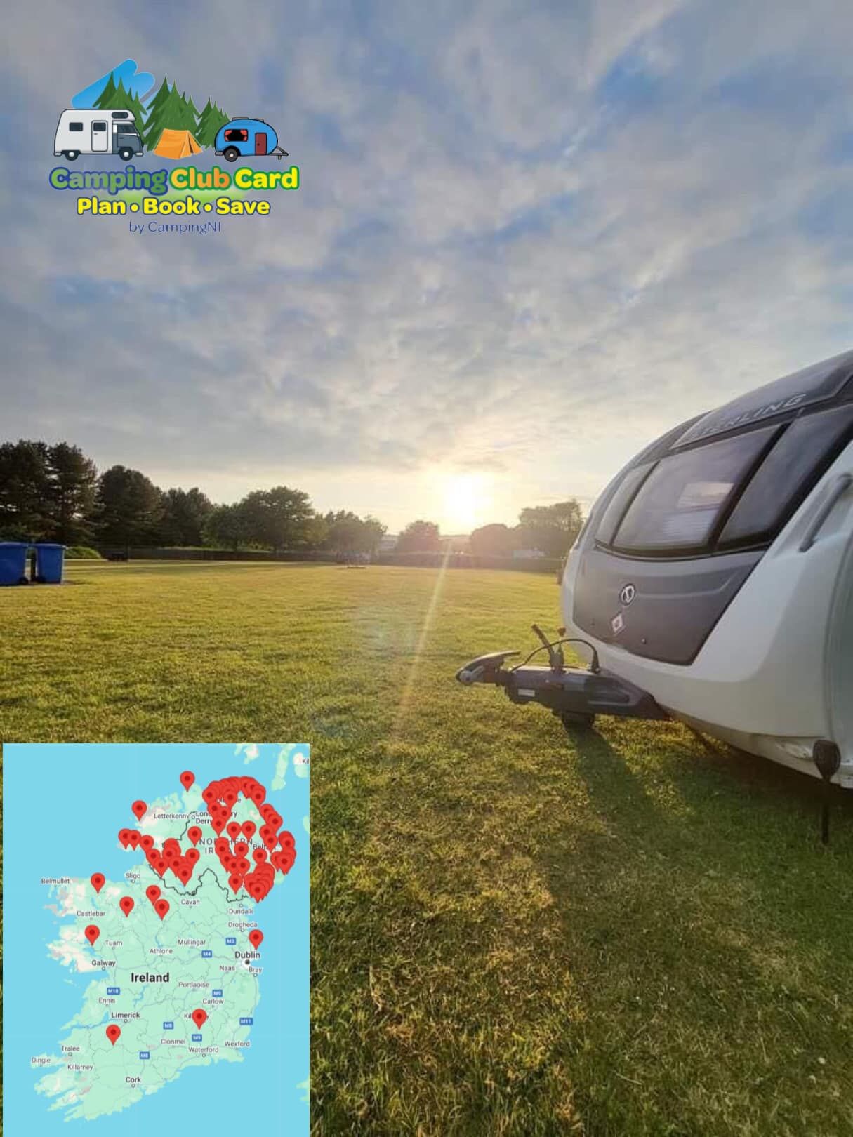 Seasonal pitches across Ireland North and South