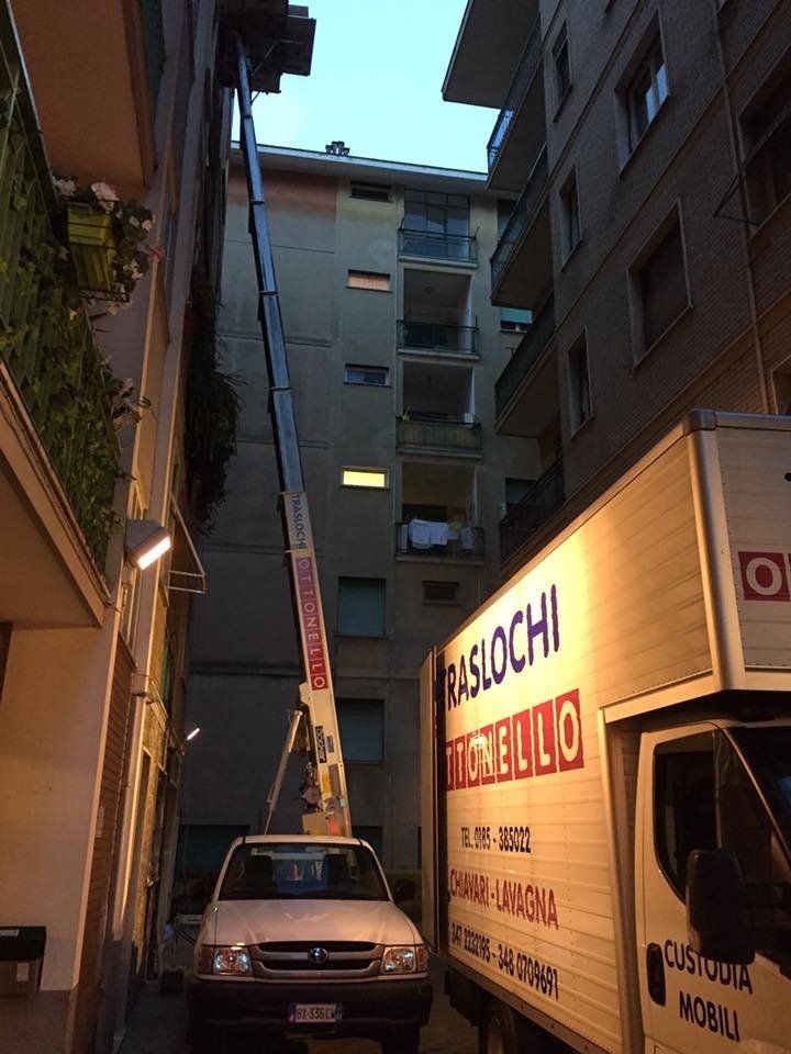 trasloco di sera