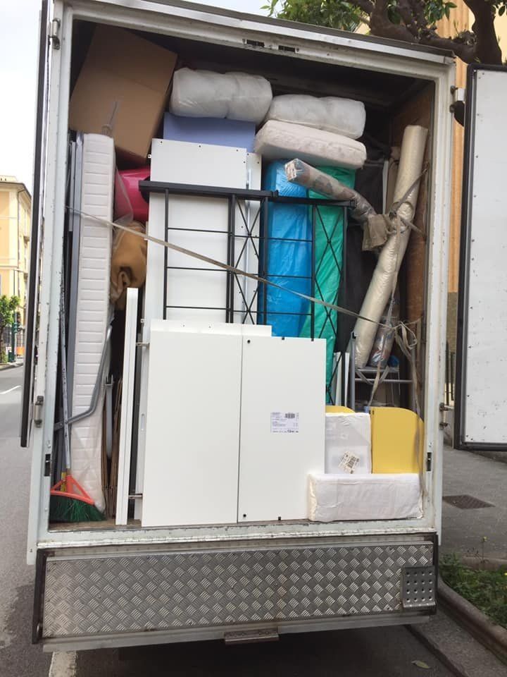 camioncino carico