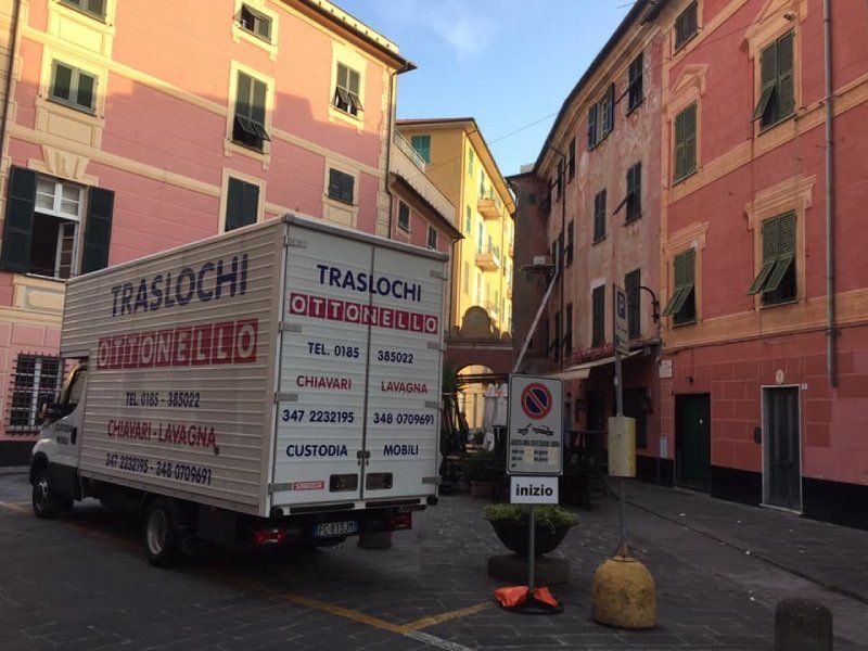 camioncino per trasloco