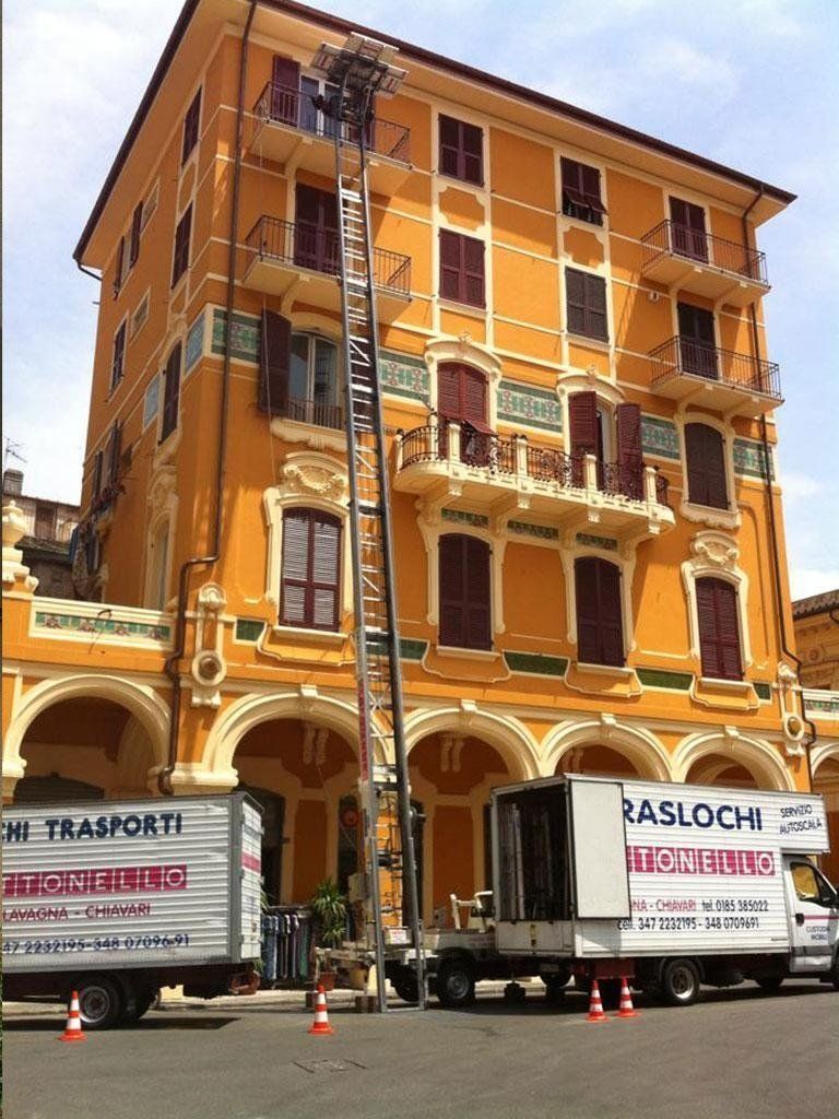 trasloco in palazzo d'epoca