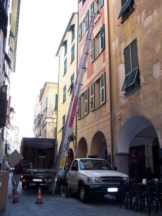 trasloco in centro cittadino