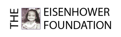 Logo: The Eisenhower Foundation with a child's photo and text.