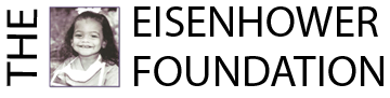 The Eisenhower Foundation logo with a photo of a smiling person next to the words 