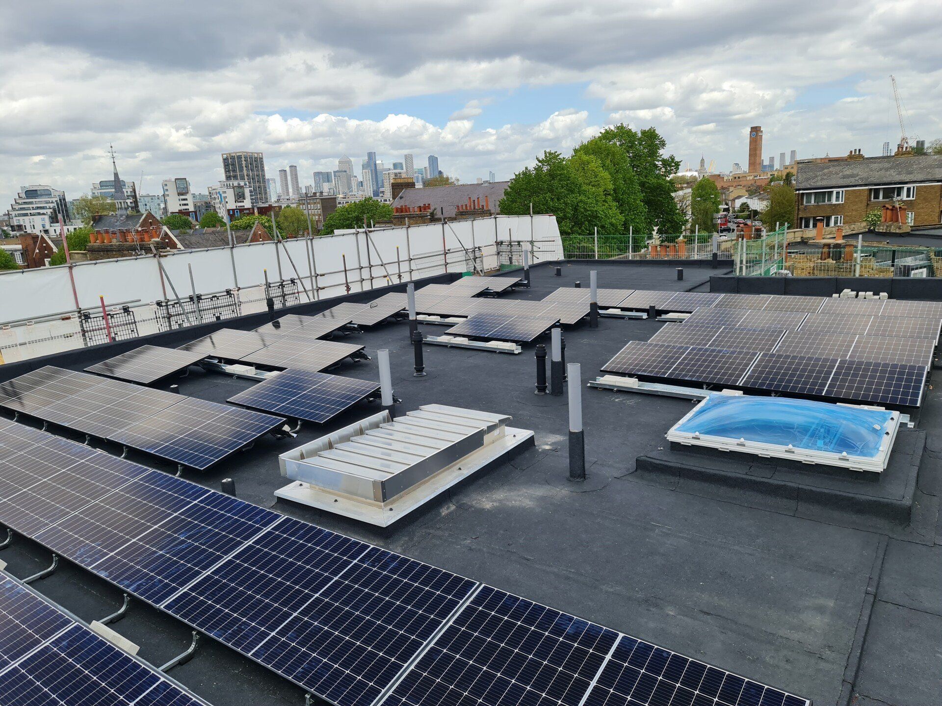 greenwich london solar install