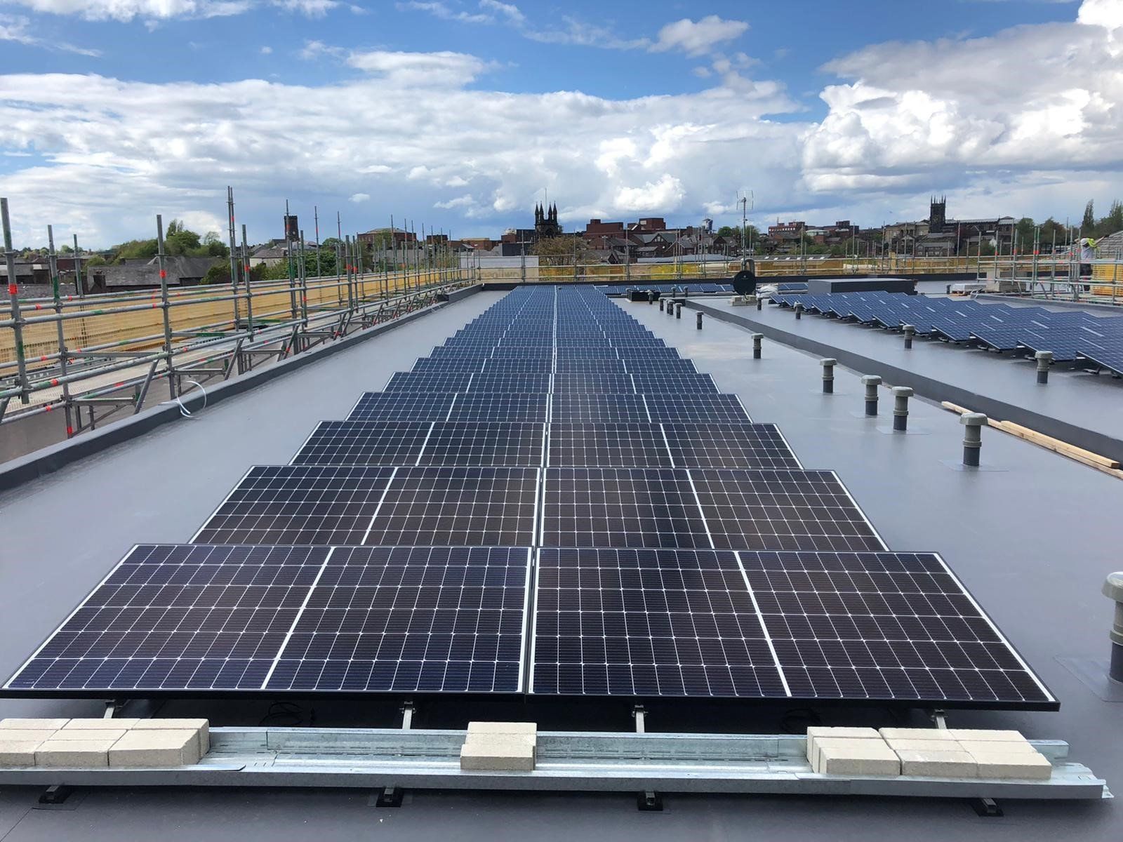manchester solar installation