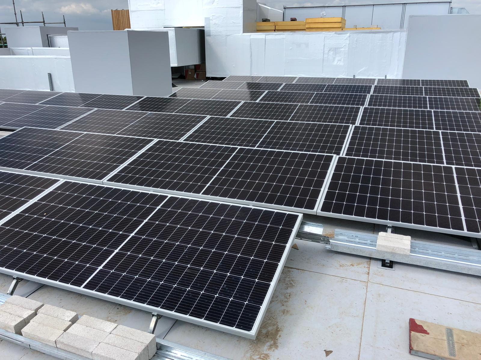 york university solar panel installation