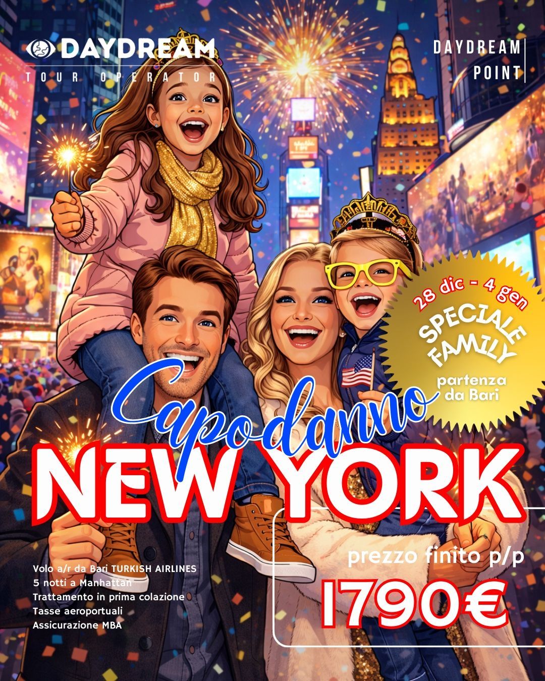 Capodanno a New York – Speciale Family