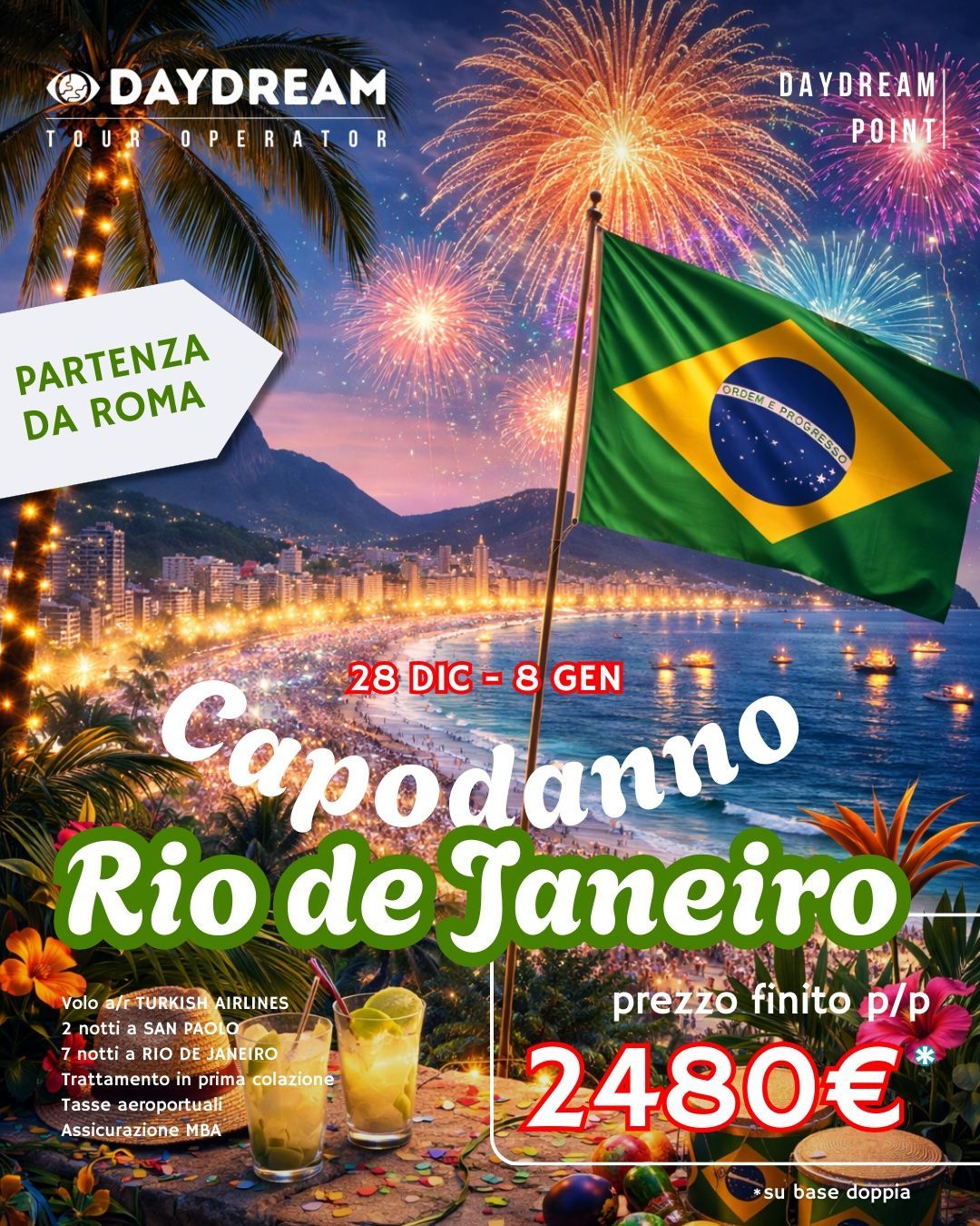 Capodanno a Rio de Janeiro