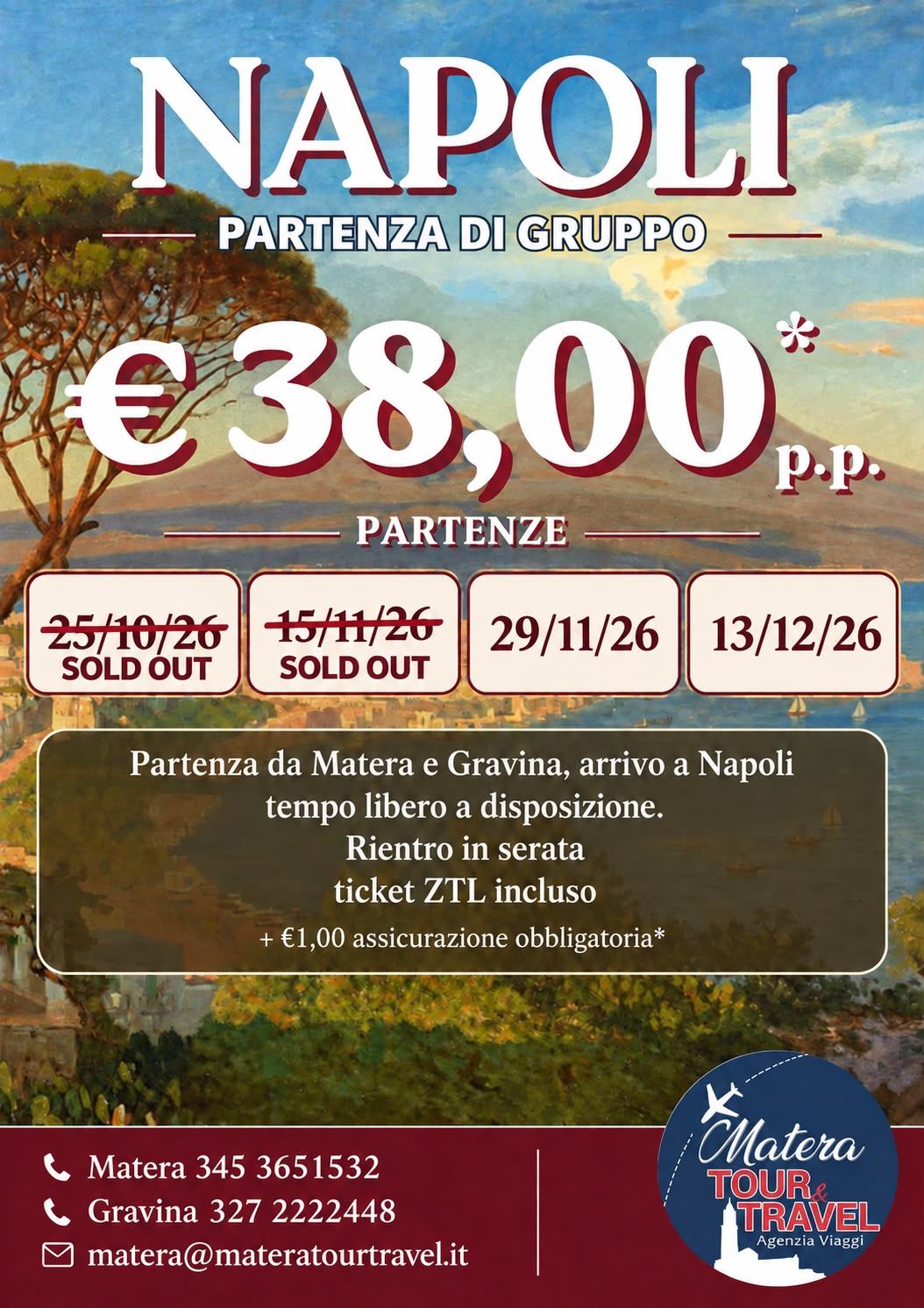 VIAGGI DI GRUPPO NAPOLI