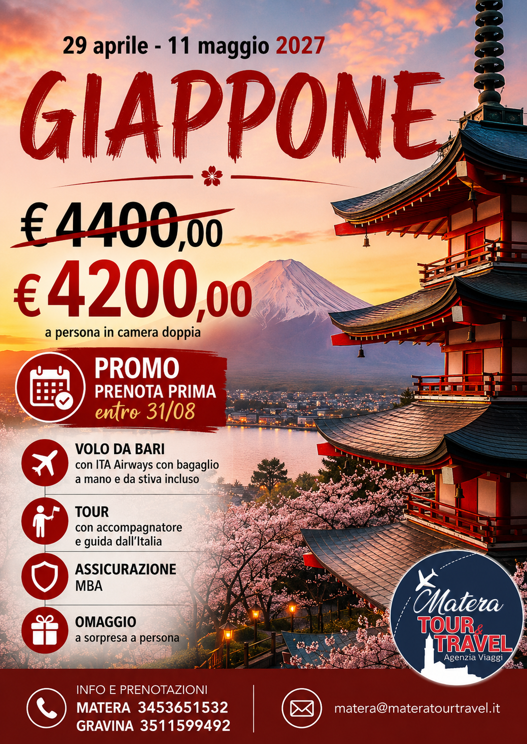 Promo viaggio per la Thailandia con mare turchese, isola verde e prezzo da €2760,00 p.p.