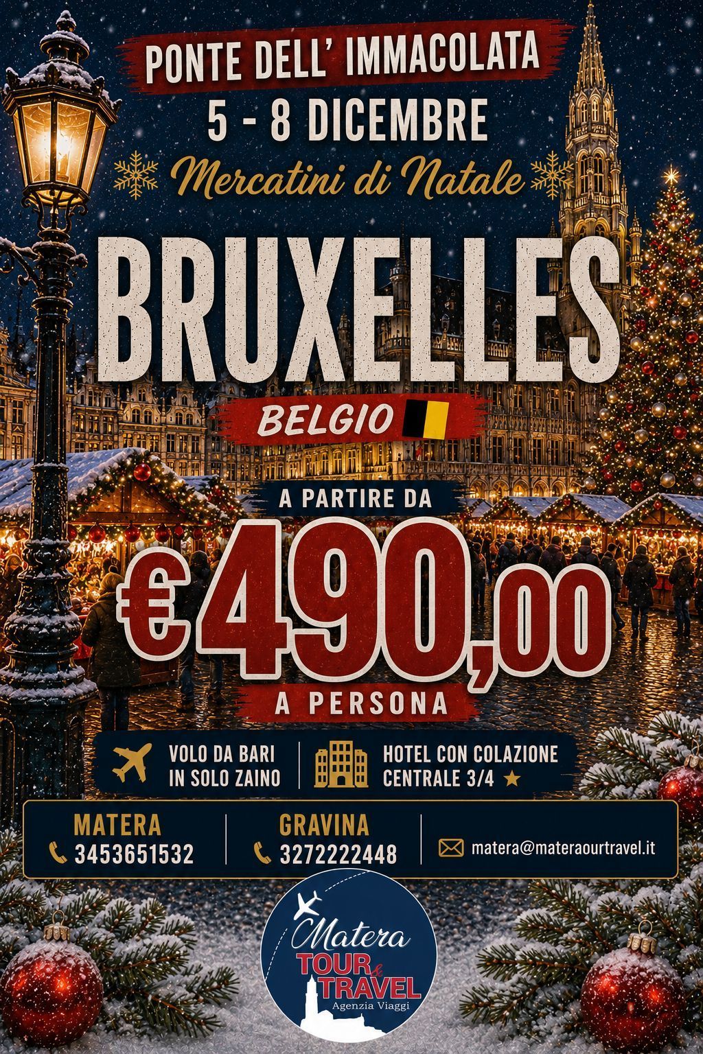 MERCATINI DI NATALE A BRUXELLES
