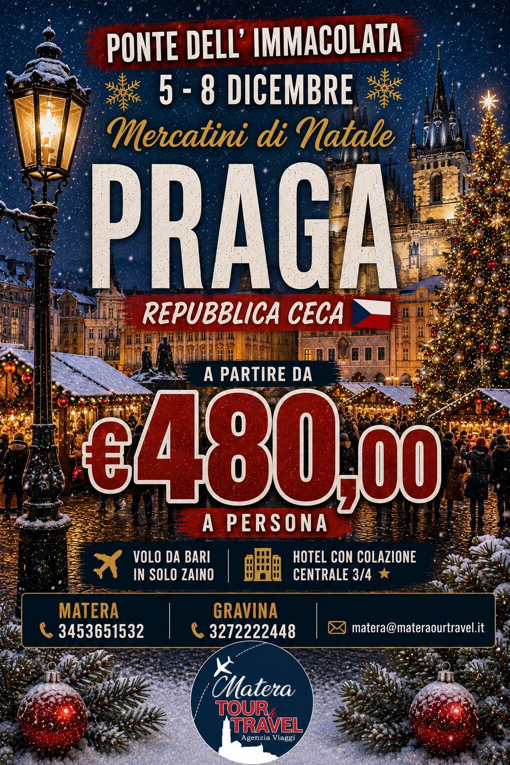 MERCATINI DI NATALE A PRAGA