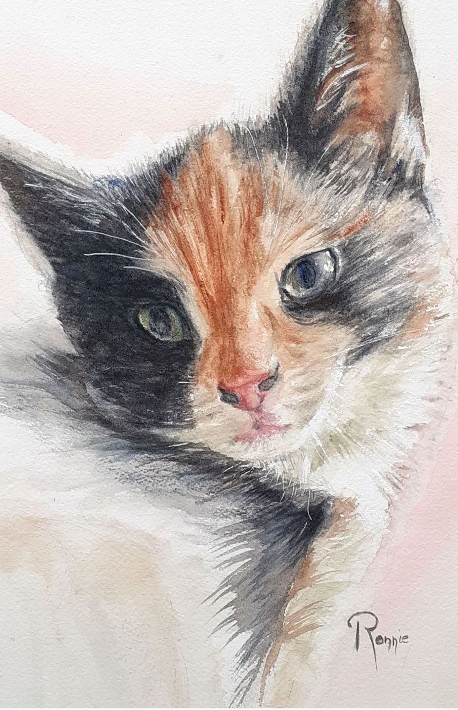 Aquarel poes