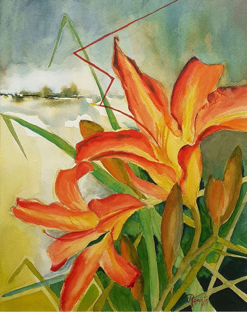 Aquarel: lely