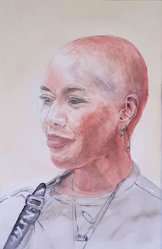 Aquarel portret