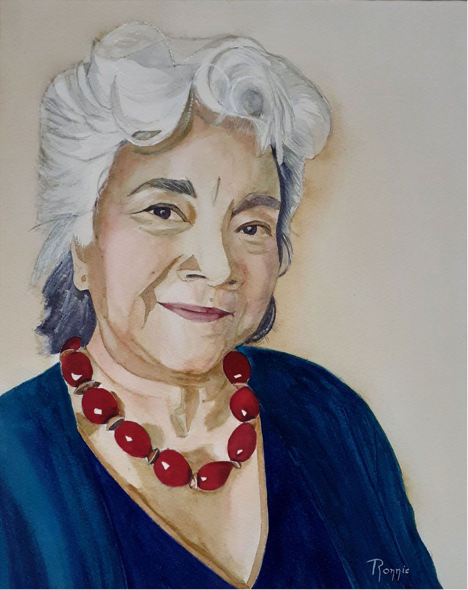 Aquarel portret